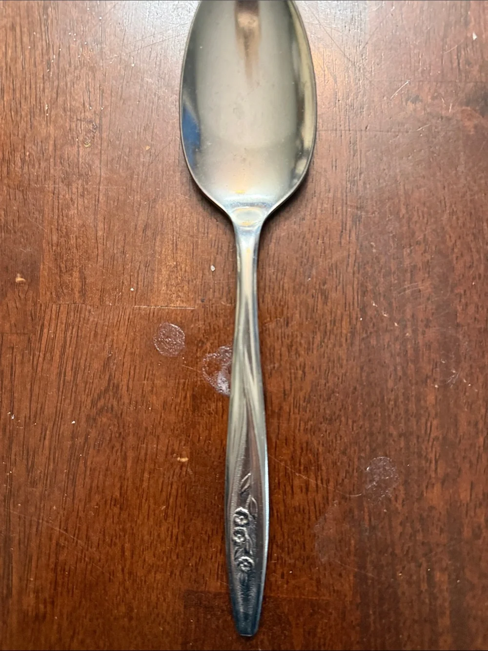 Polished Silver Serving Spoon - Home Diningset of 2